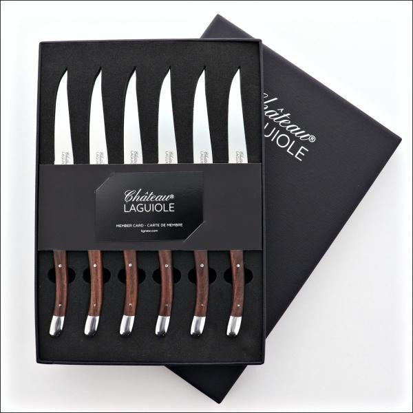 set of 6 Chateau Laguiole Steak Knives