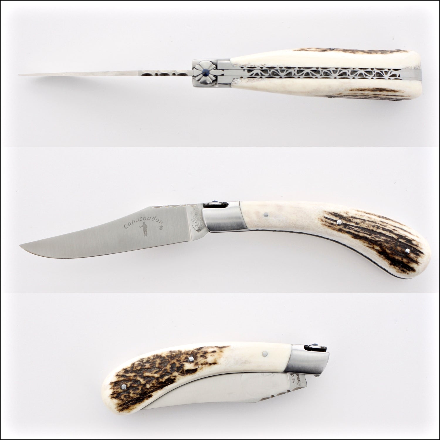 Capuchadou 12 cm Guilloche Deer Stag