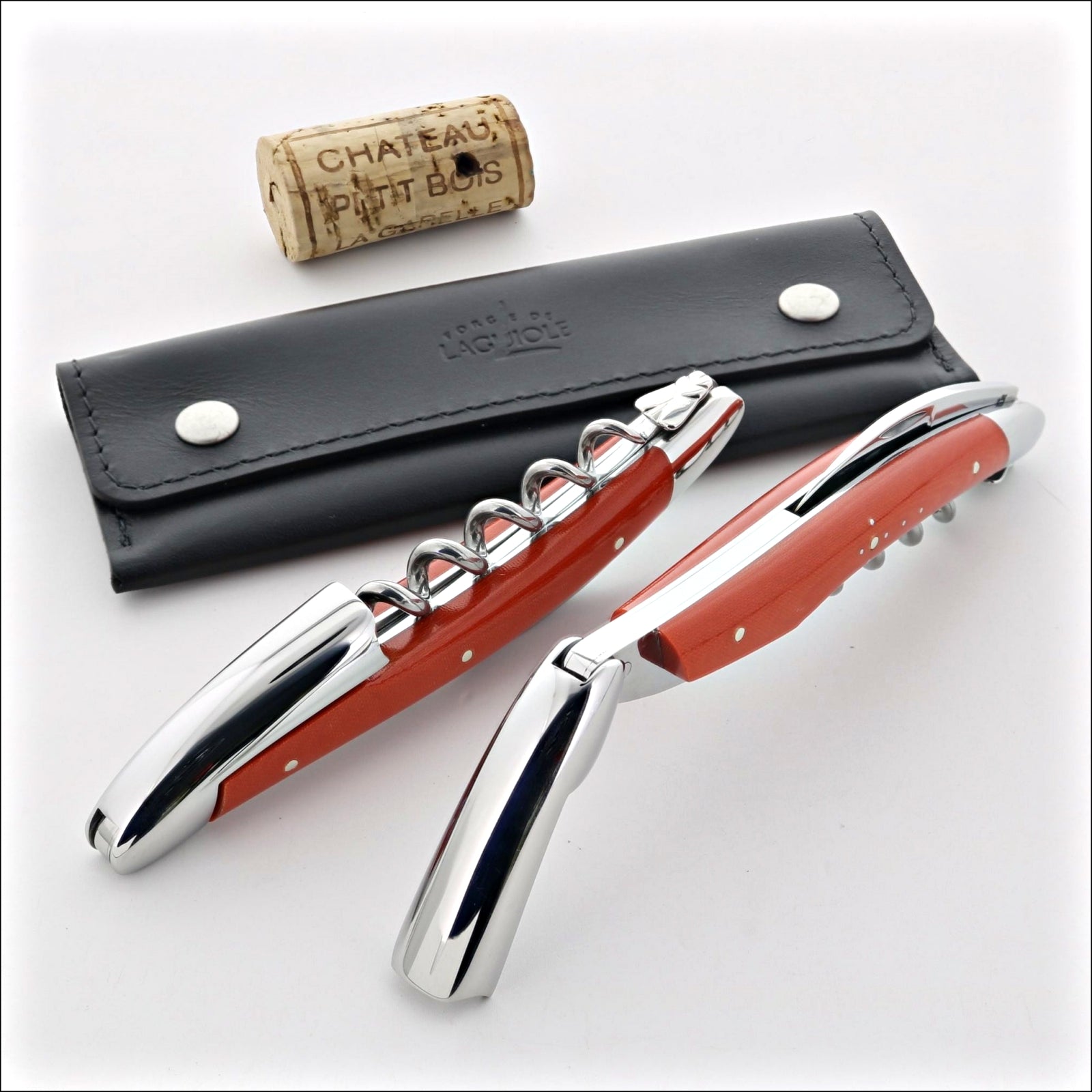 Forge de Laguiole Corkscrew Compressed Fabric - Orange