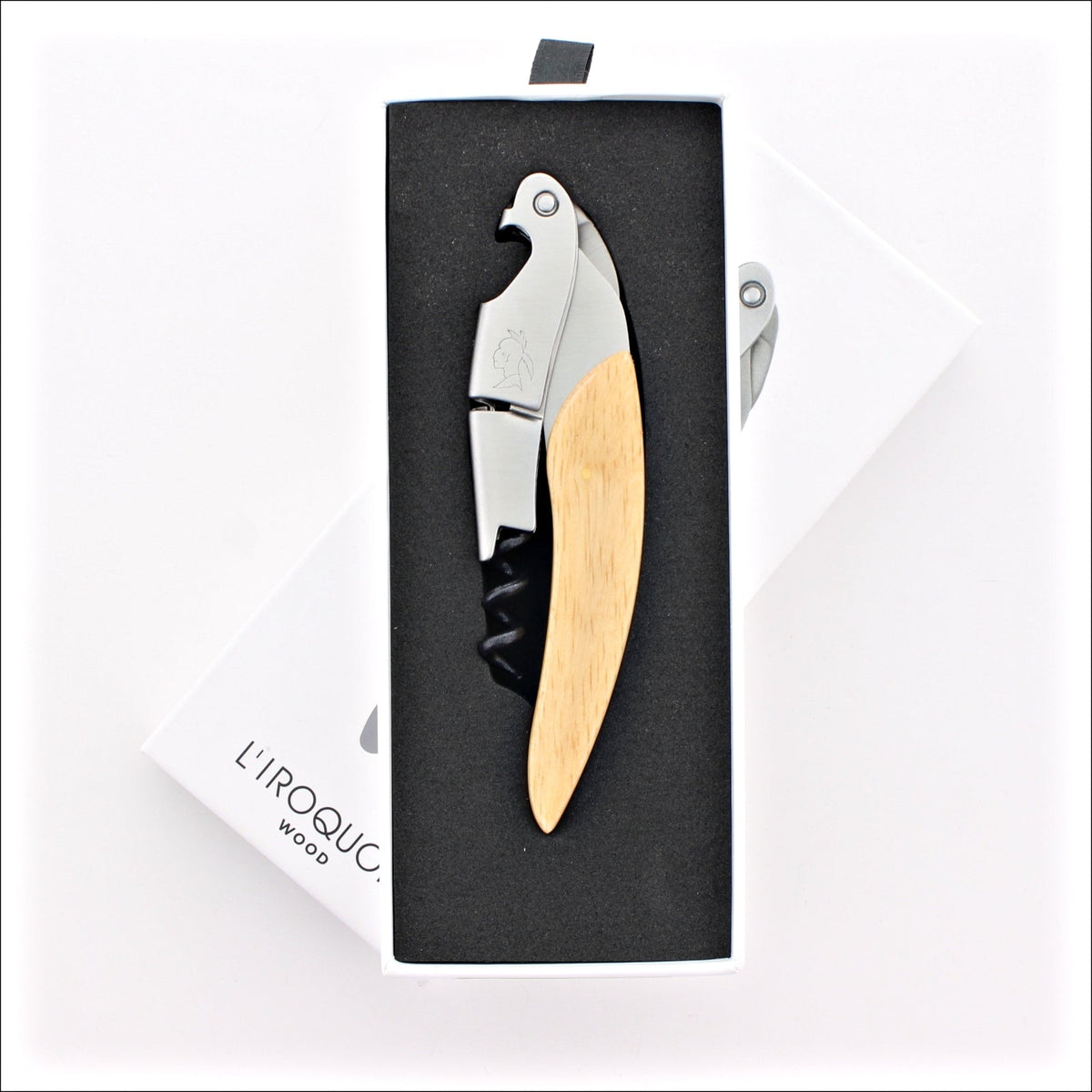 L'Iroquois Two-step Waiter's Corkscrew Beechwood