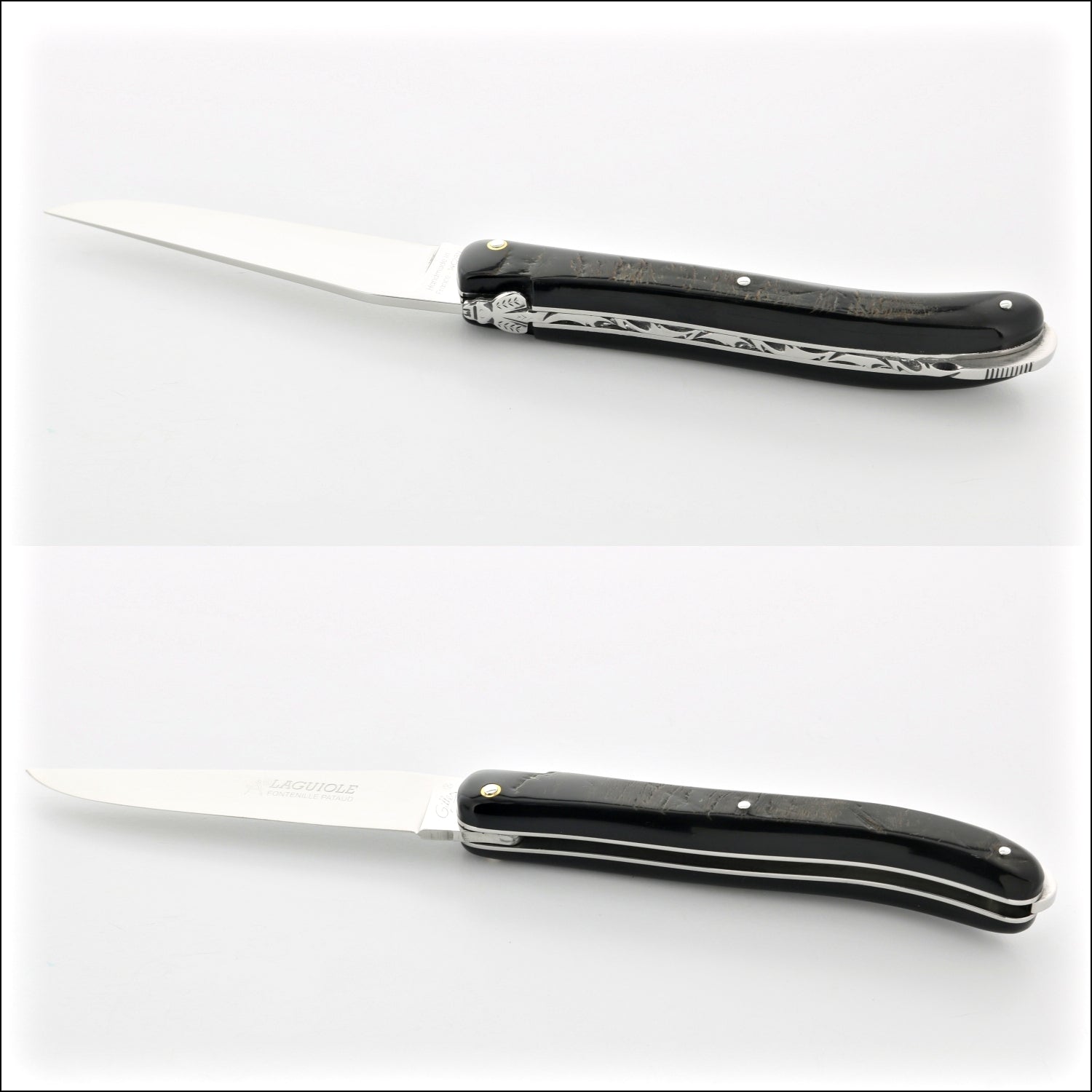 Laguiole 12 cm Nature Classic Full Handle Buffalo Bark