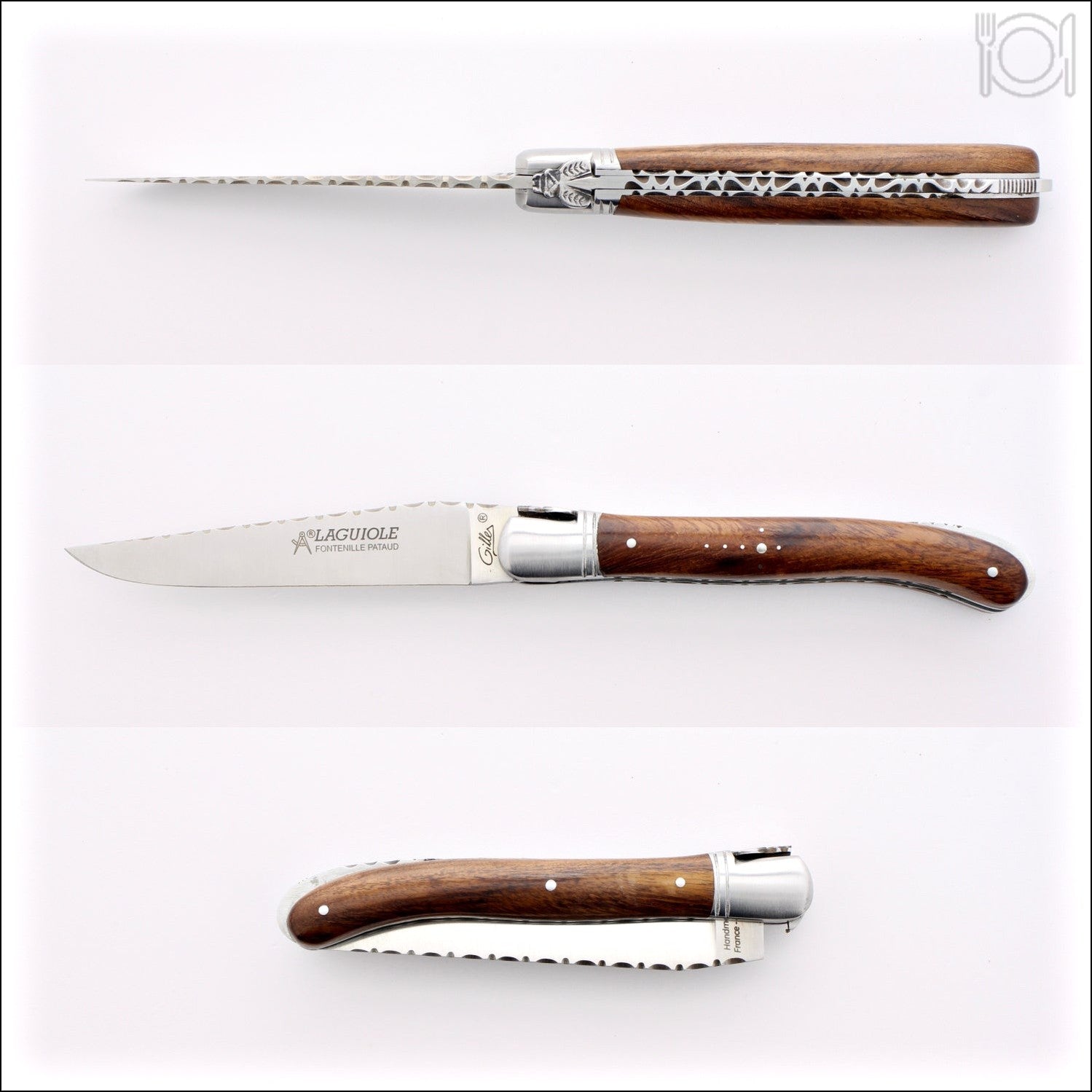 Laguiole Nature Guilloche Desert Ironwood