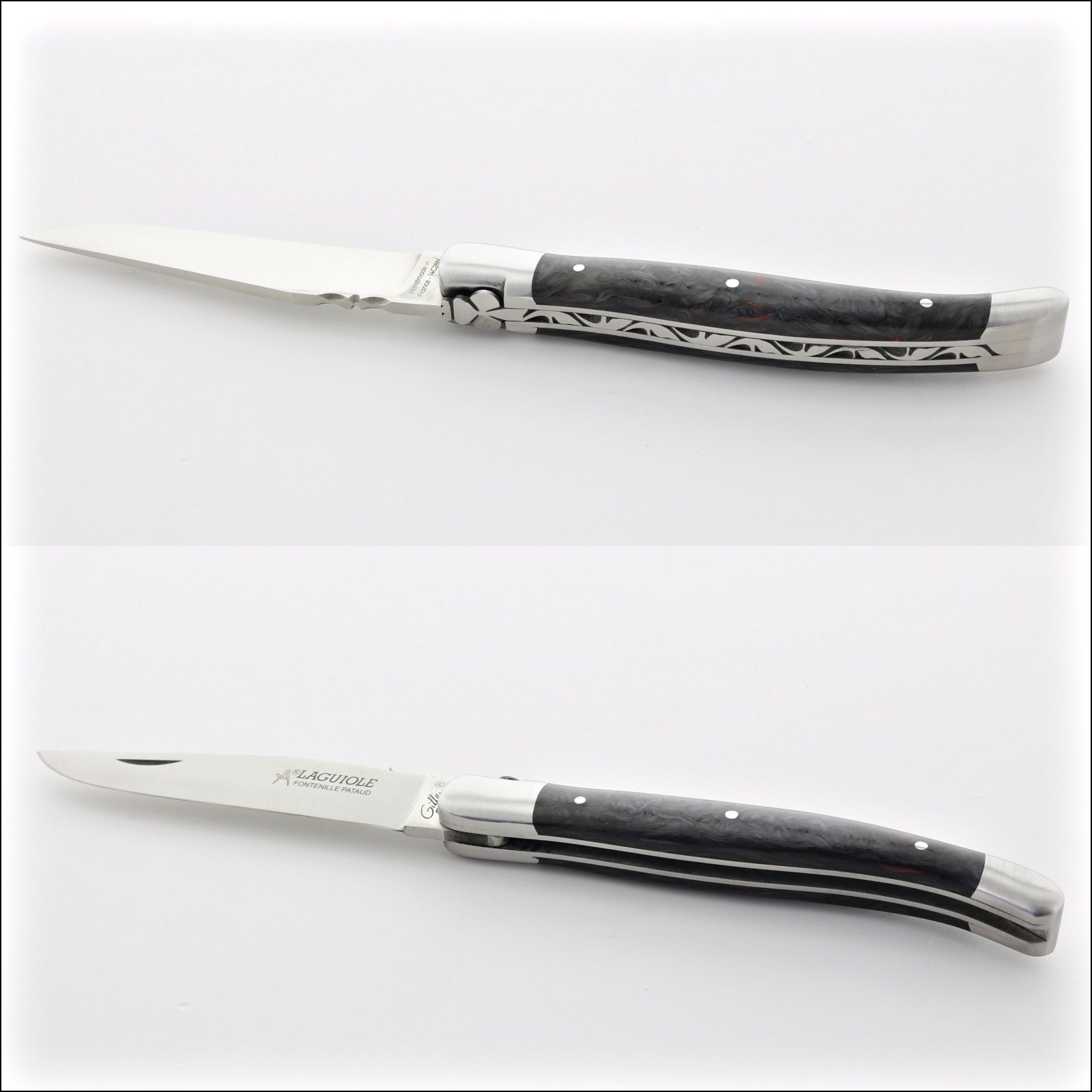 Laguiole Traditional 12 cm Red Dark Matter