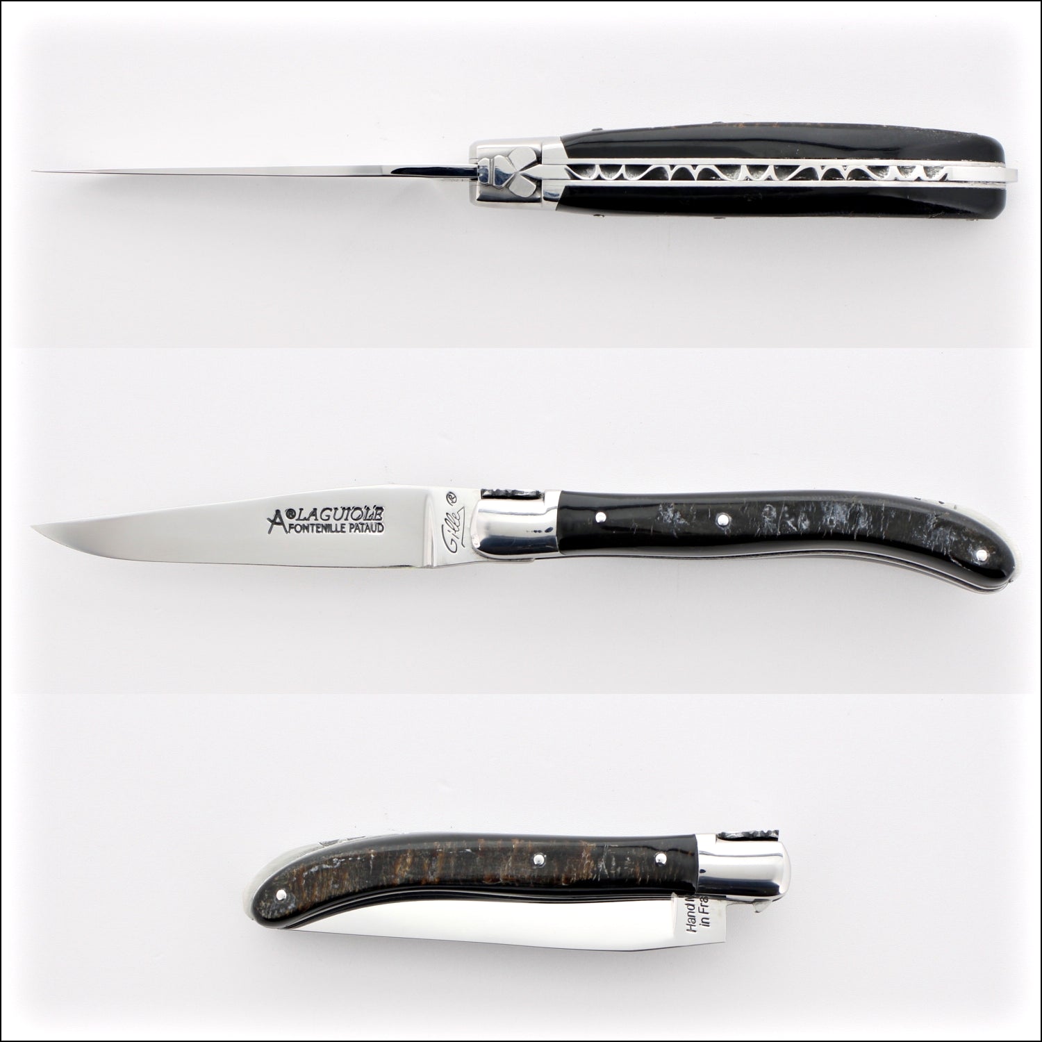 Laguiole XS 9 cm Classic Buffalo Bark