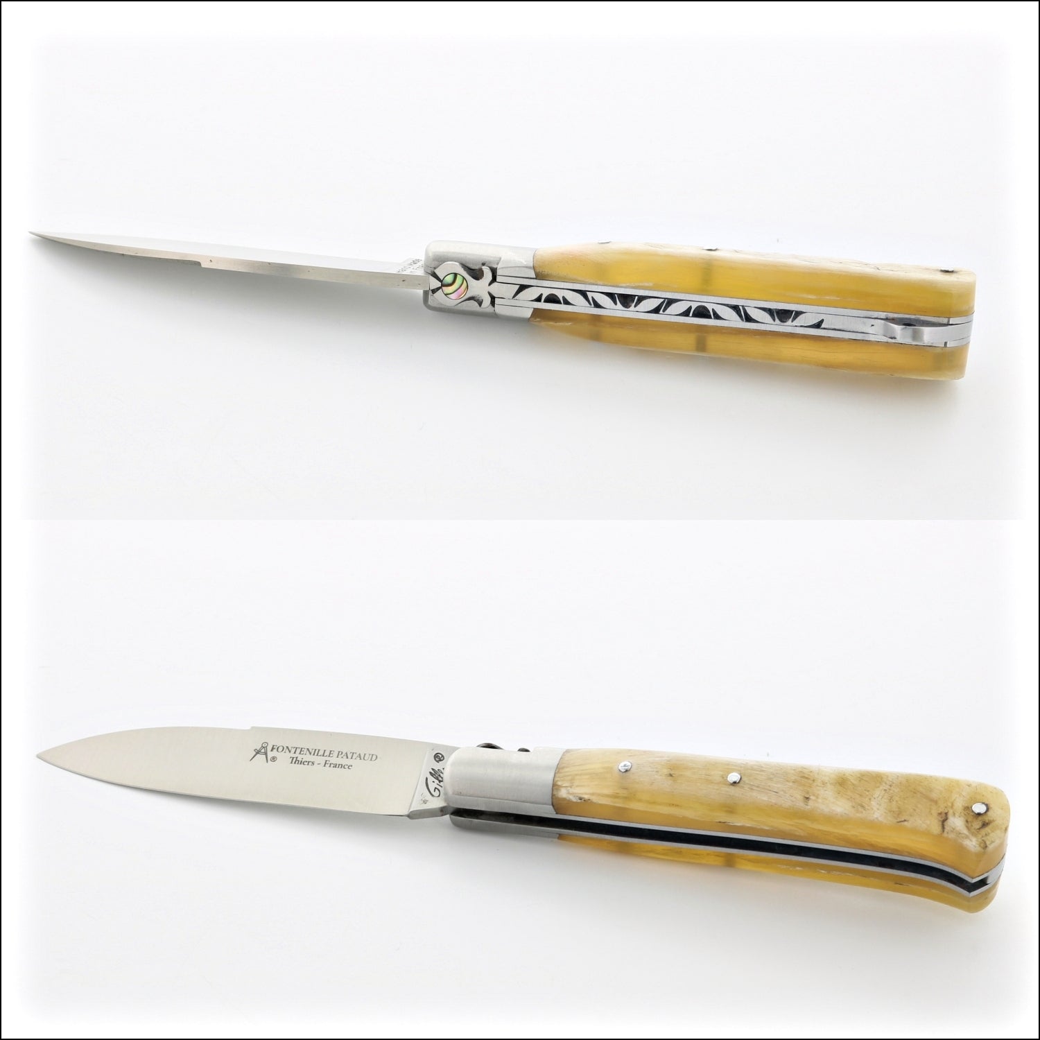 Yssingeaux Classic Pocket Knife - Ram Horn