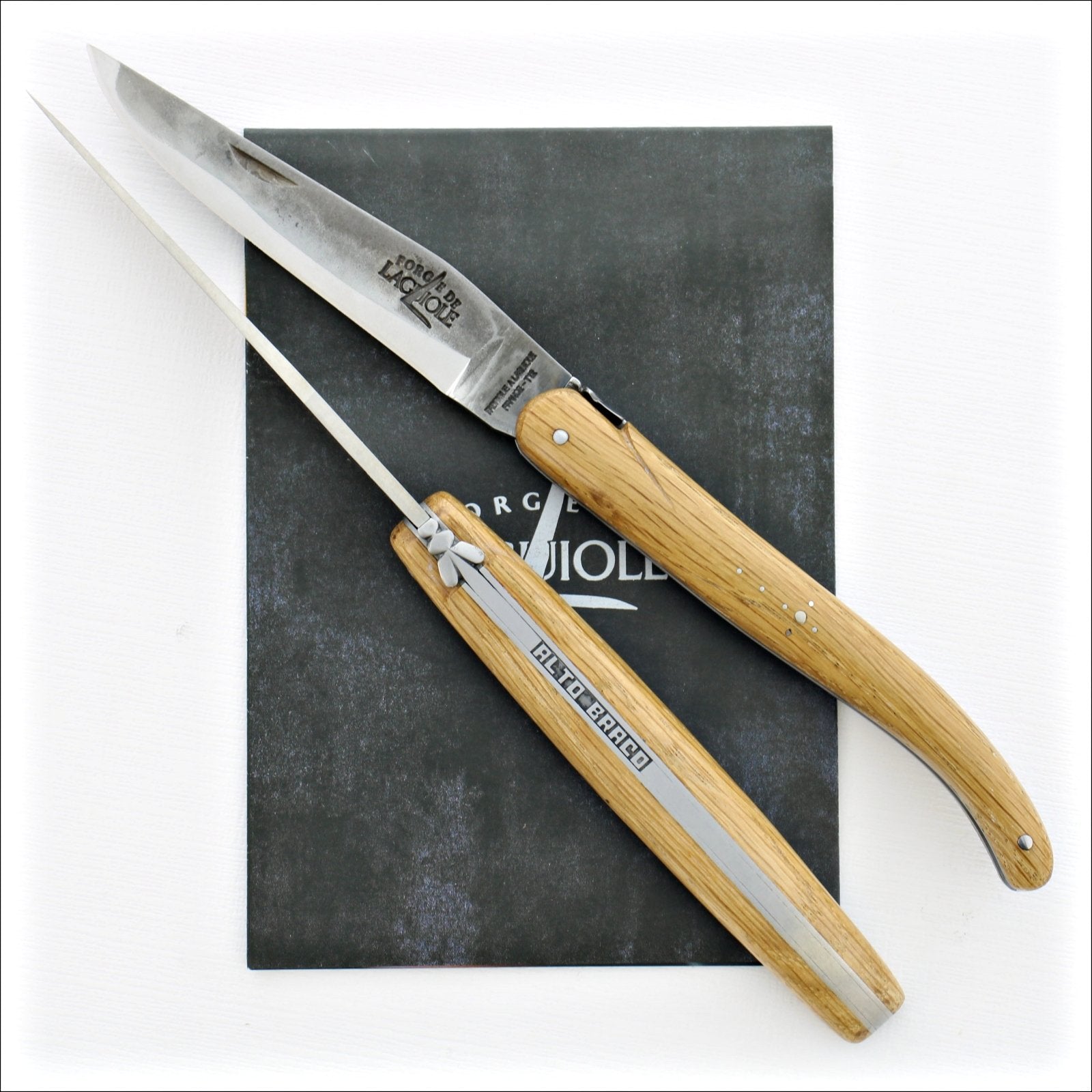 Alto Braco Full Handle 12 cm Pocket Knife Brut de Forge - Limited Edition
