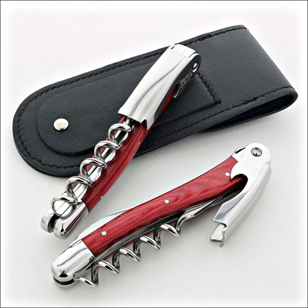 Chateau Laguiole Classic Red Stamina Corkscrew - Laguiole Imports