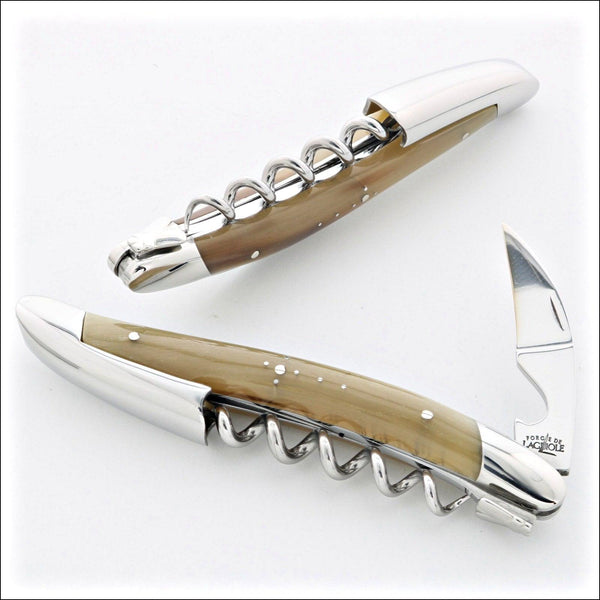 Forge de Laguiole Corkscrew Horn Tip Handle - Laguiole Imports