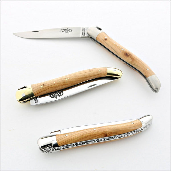 Forge de Laguiole Tradition 11 cm Juniper pocket knife - Laguiole