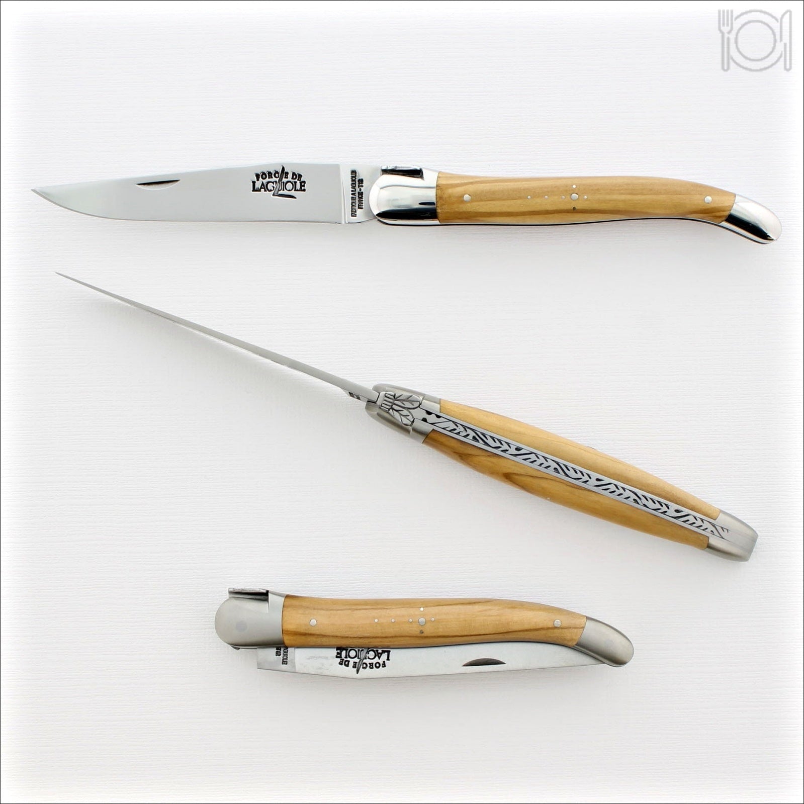 Forge de Laguiole Tradition 12 cm Olive Wood