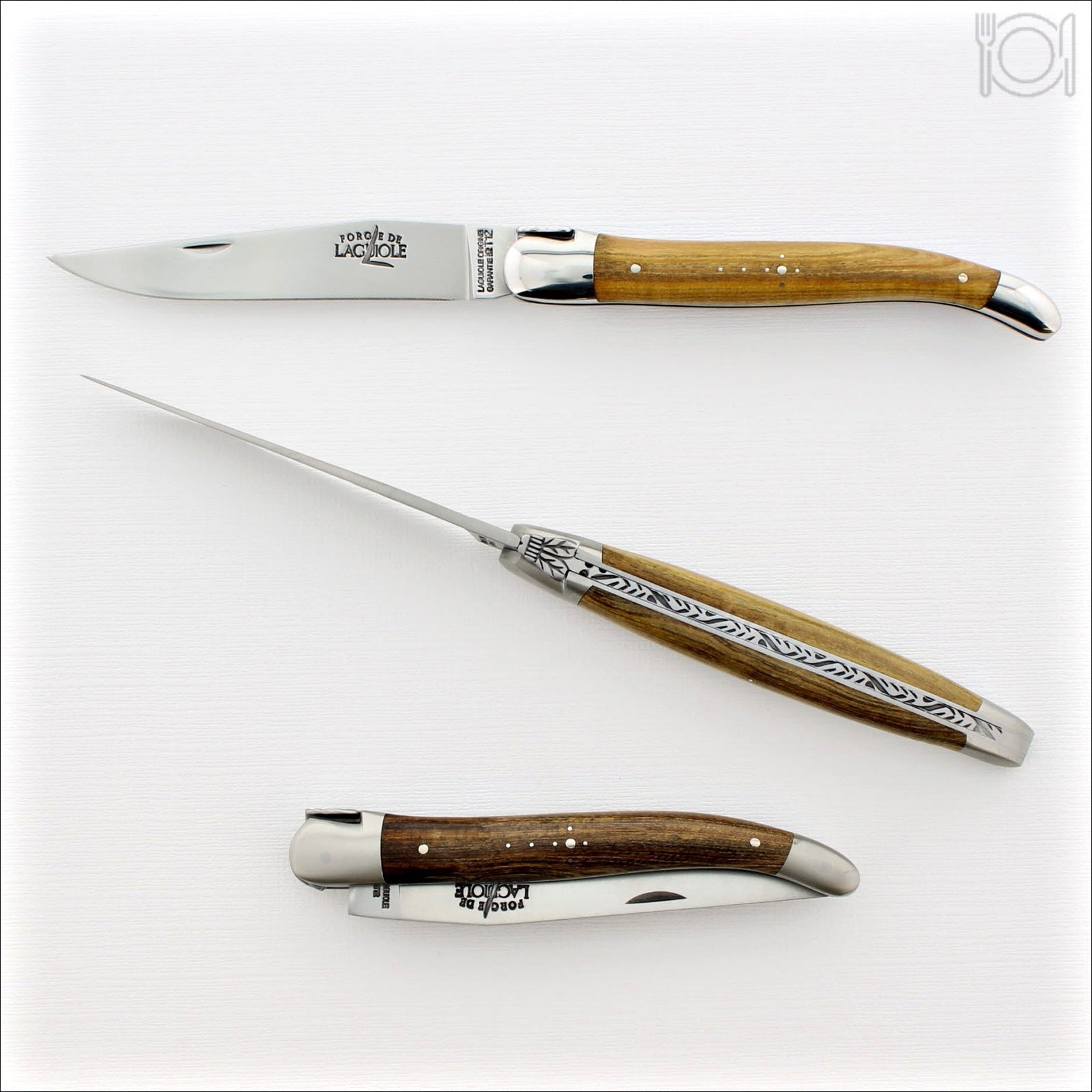 Forge de Laguiole Tradition 12 cm Pistachio