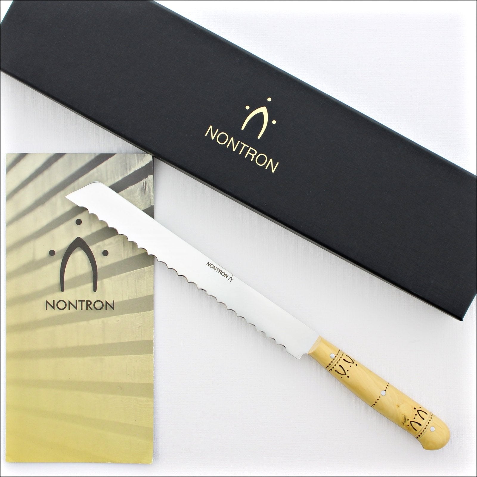 Nontron Bread Knife Boxwood Handle