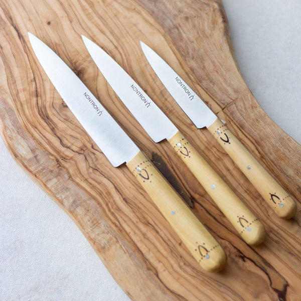 Nontron Bread Knife Boxwood Handle - Laguiole Imports