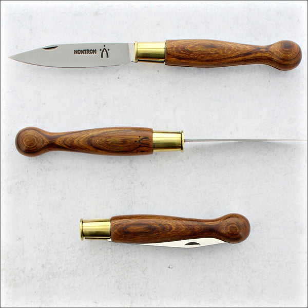 no.043 針葉のシェブロンとGold stickのミニマム Nontron-Pocket-Knife-No25-Ball