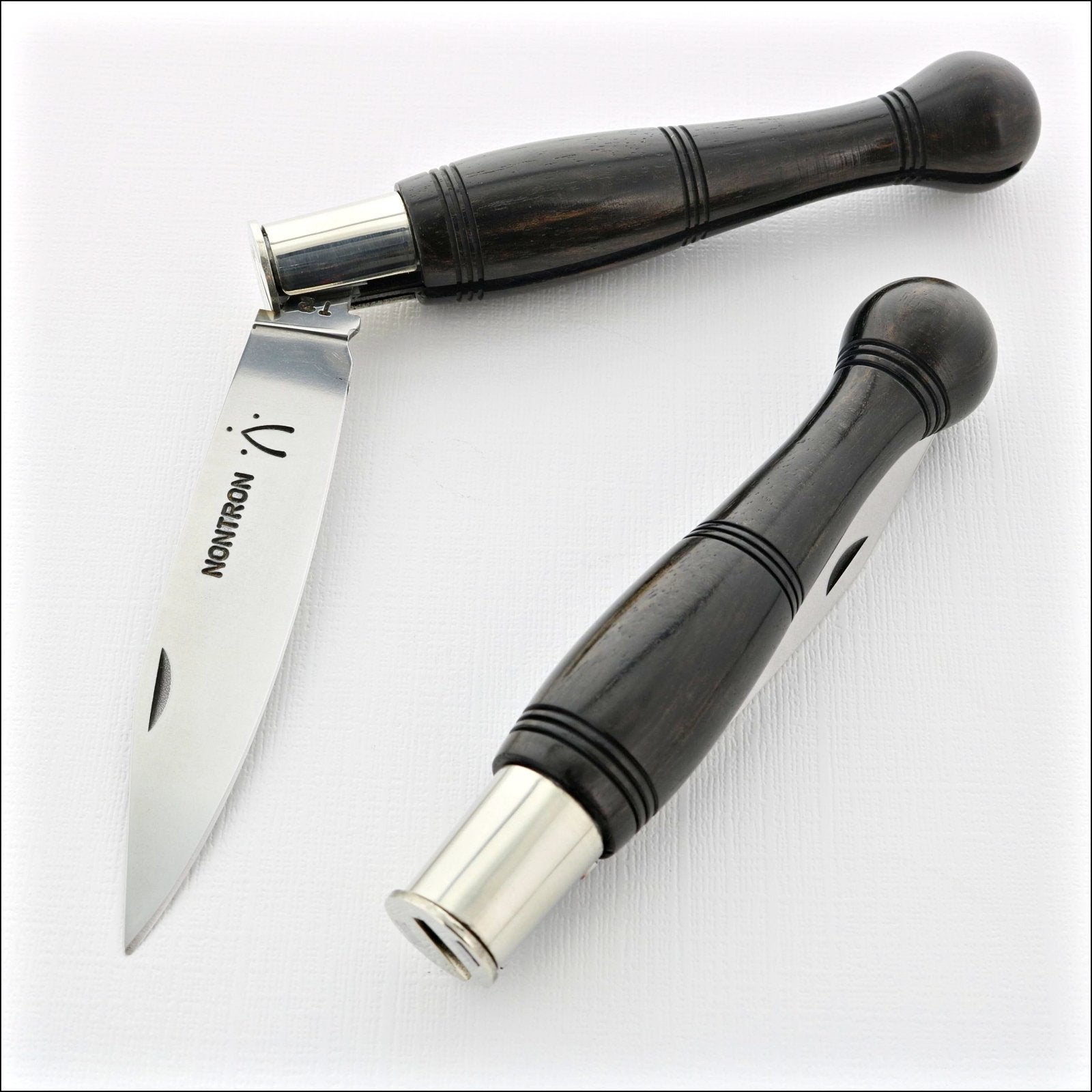 Nontron Pocket Knife No25 - Ebony Ball Handle