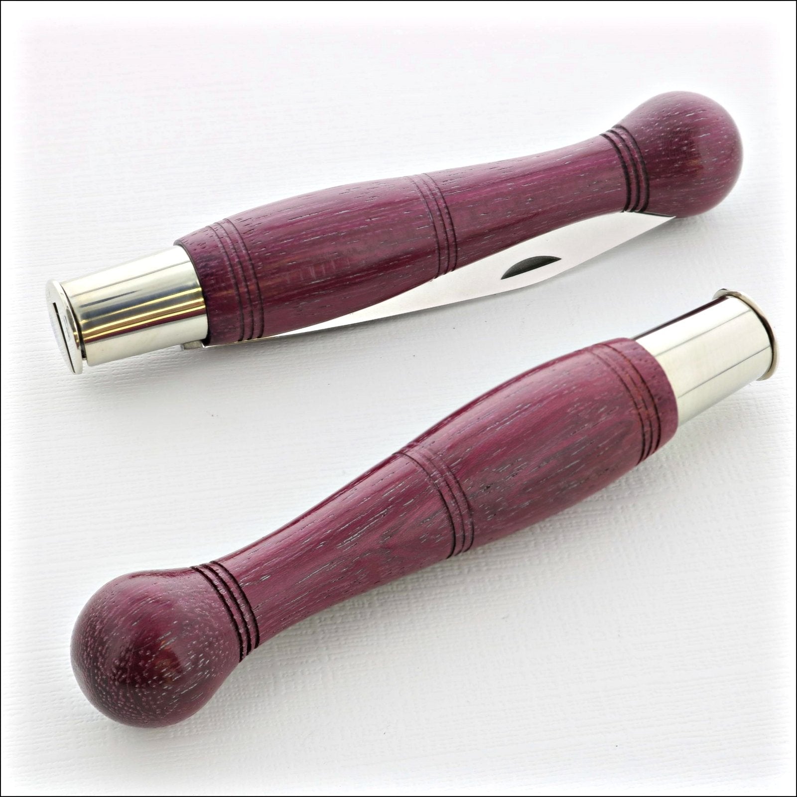 Nontron Pocket Knife No25 - Full Amaranth Ball Handle