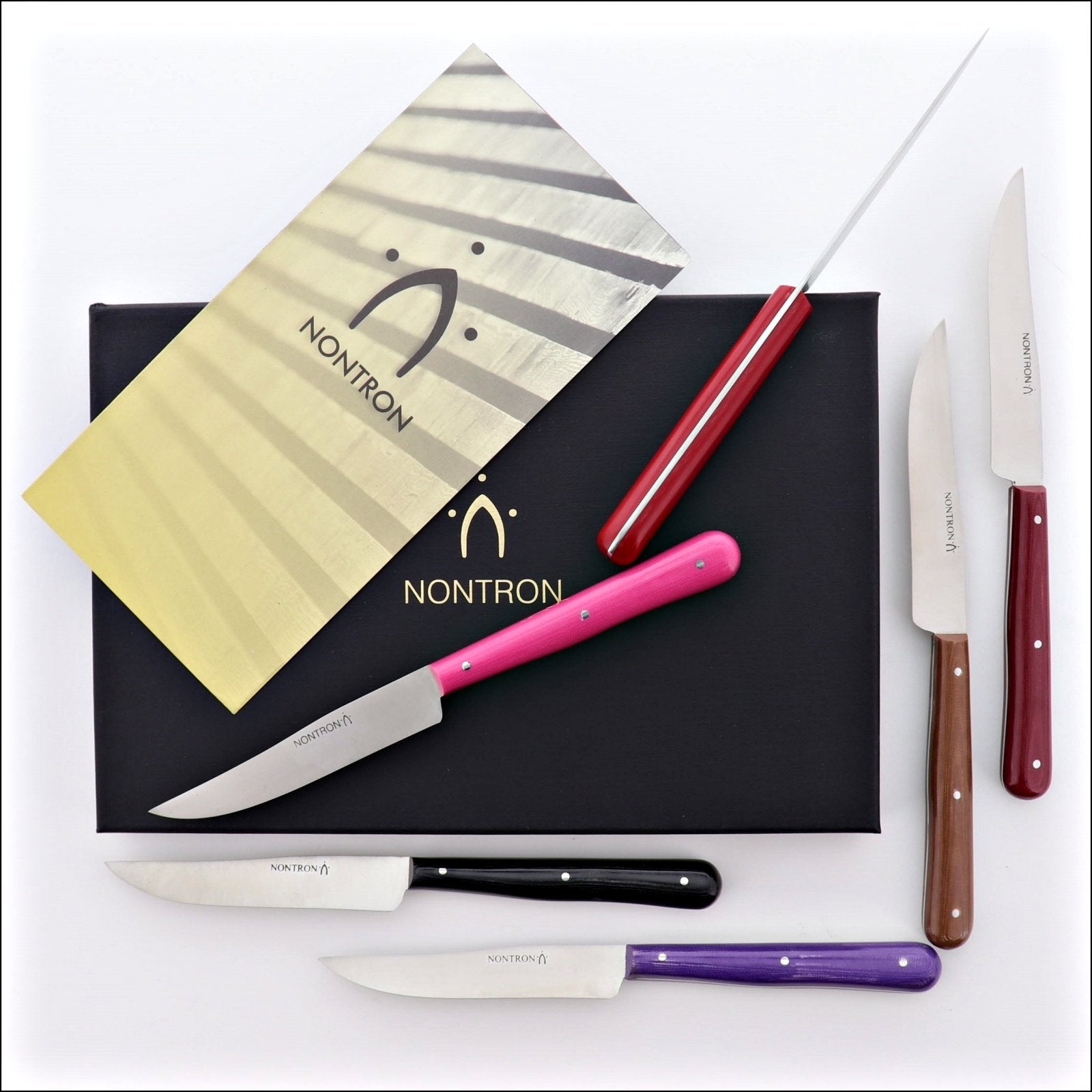 Nontron Table Knives Autumn Set-TABLE KNIVES