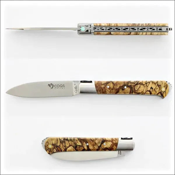 5 Coqs Pocket Knives - Wood Handles