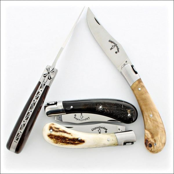 Capuchadou 10 cm Classic Knives swing several handle types