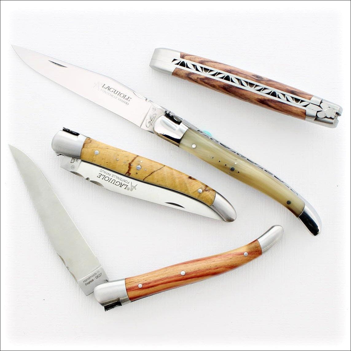 Classic Laguiole pocket Knife 11 cm horn handle