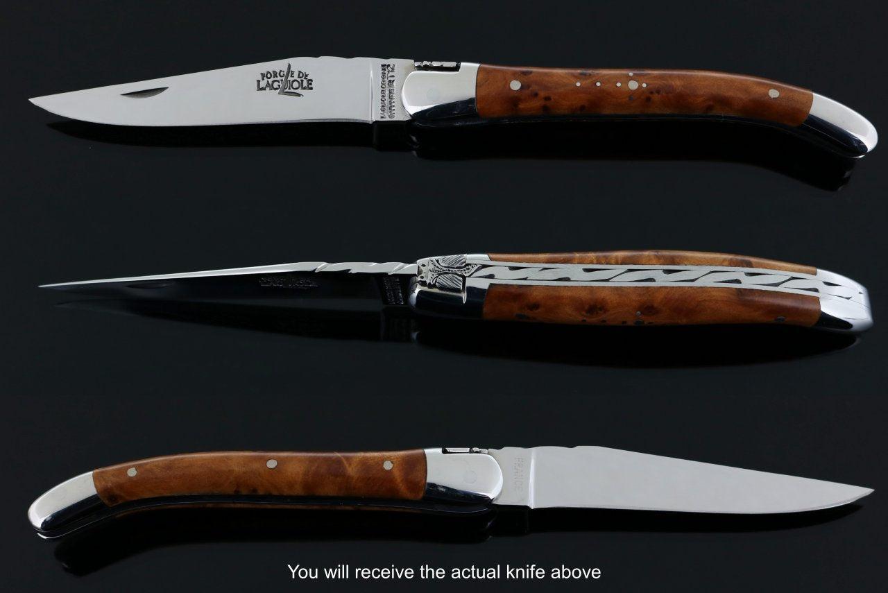 FORGE DE LAGUIOLE FORGE DE LAGUIOLE 9 CM POCKET KNIVES - COLLECTOR SERIES