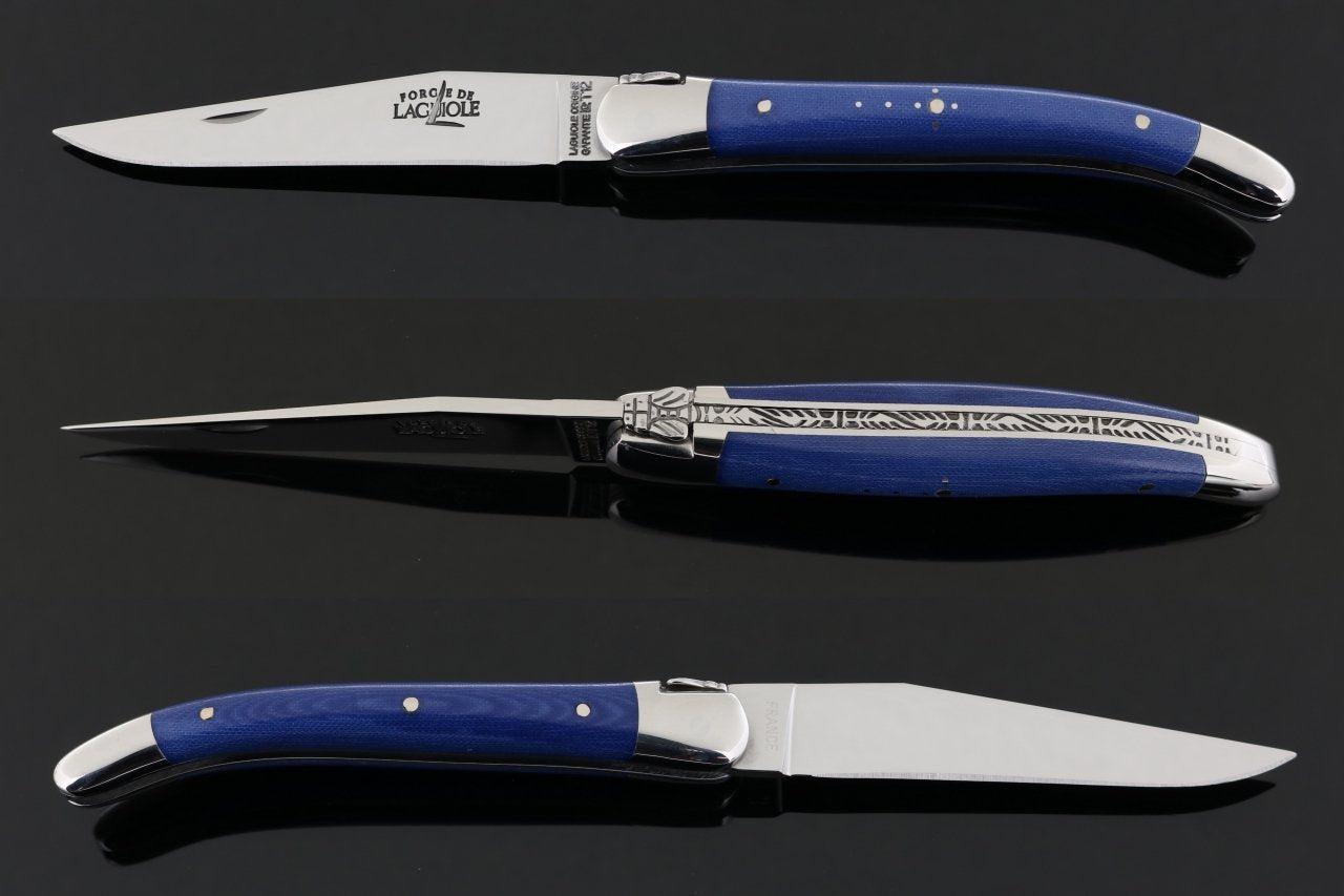 Forge de Laguiole 9cm Colored Handle Pocket Knives