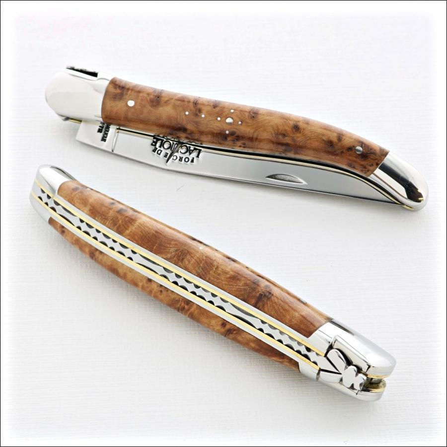 Forge de Laguiole Carvé Boraldes thuya handle