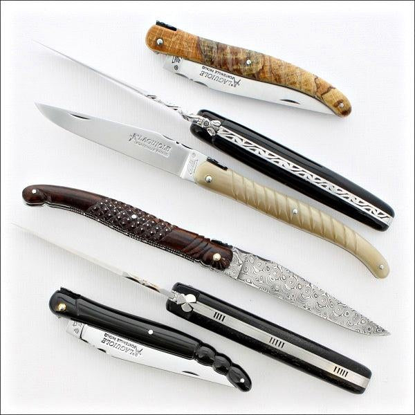 LAGUIOLE Laguiole 40268388 - Couteaux de cuisine japonais x3 bois de santal  - Private Sport Shop