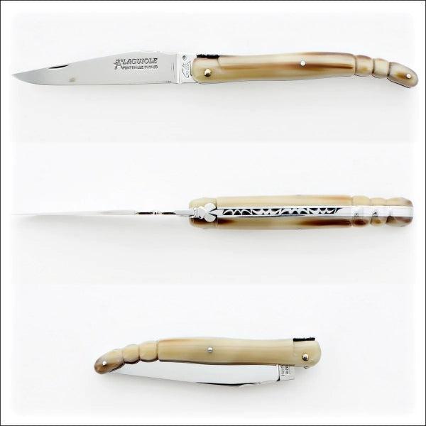 Laguiole Full Handle Scorpion Tail Pocket Knife