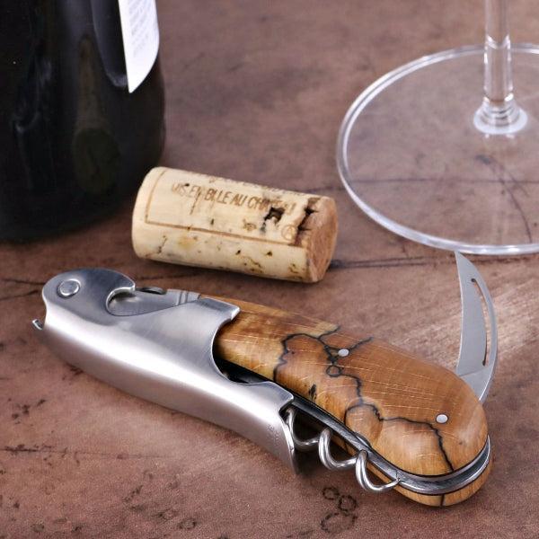 Laguiole Magnum Burled Beech Corkscrew