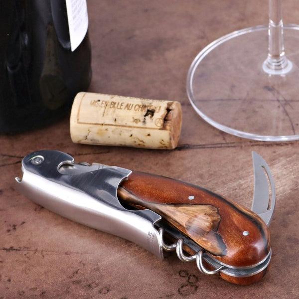 Laguiole Magnum Hybrid Juniper Burl Corkscrew