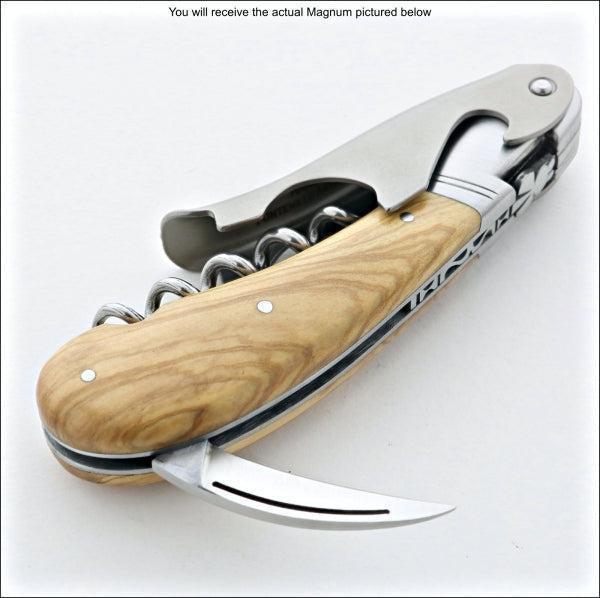 Laguiole Magnum Olive Wood Corkscrew