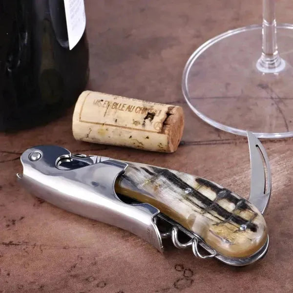 Laguiole Magnum Ram Horn Corkscrew