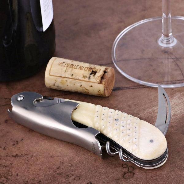 Laguiole Magnum Studded Cattle Bone Corkscrews