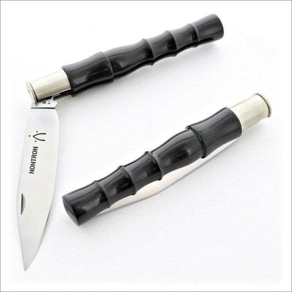 Nontron Pocket Knives Burned Ebony