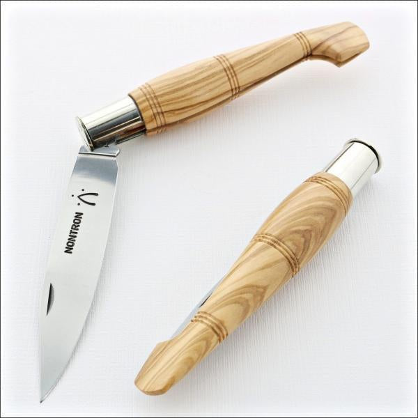 Nontron Pocket Knife Olivewood