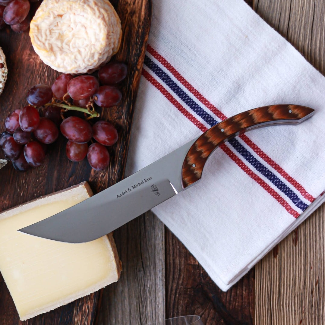 Cheese knife Michel and André Bras by Forge de Laguiole