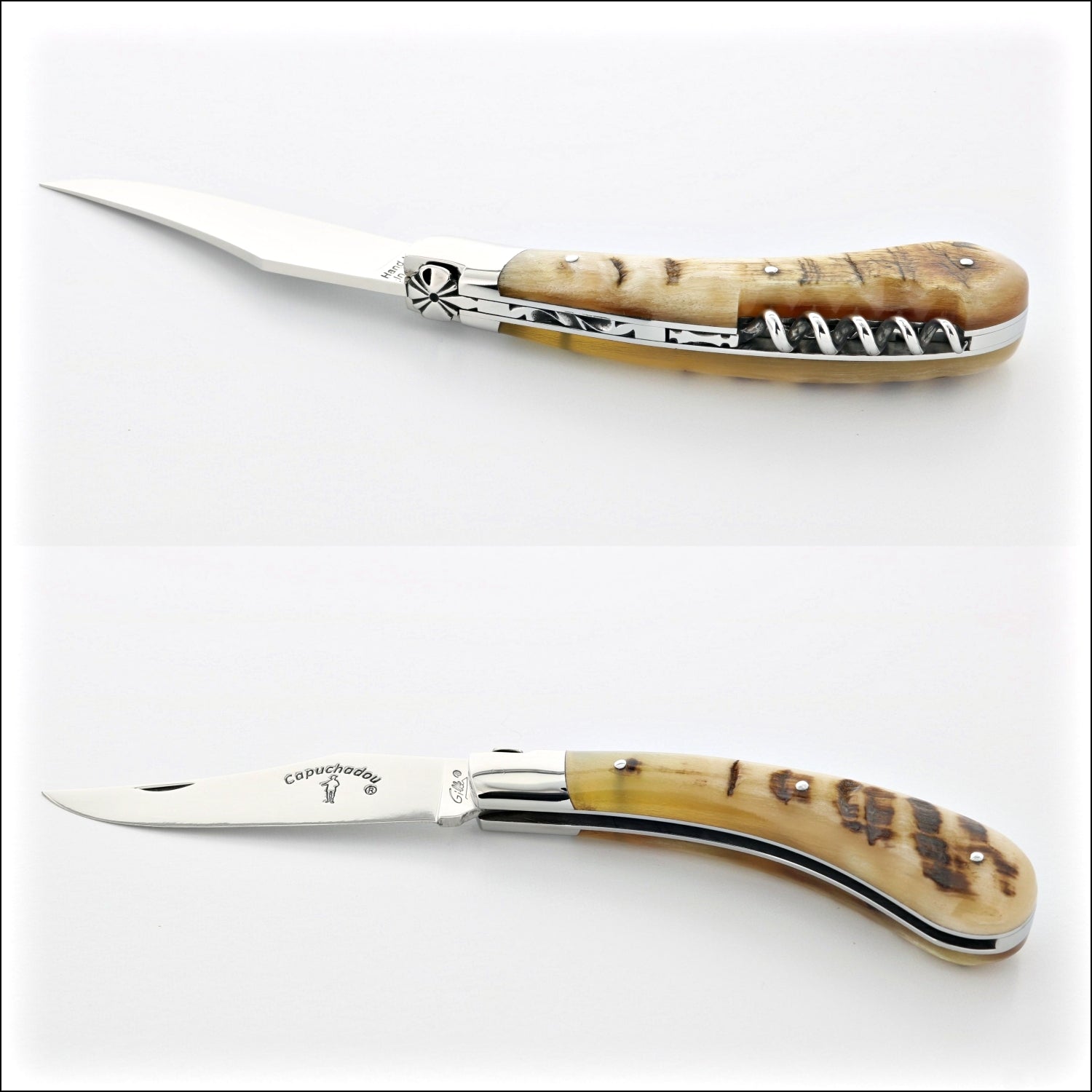 Capuchadou 12 cm Classic Corkscrew Ram Horn Tip