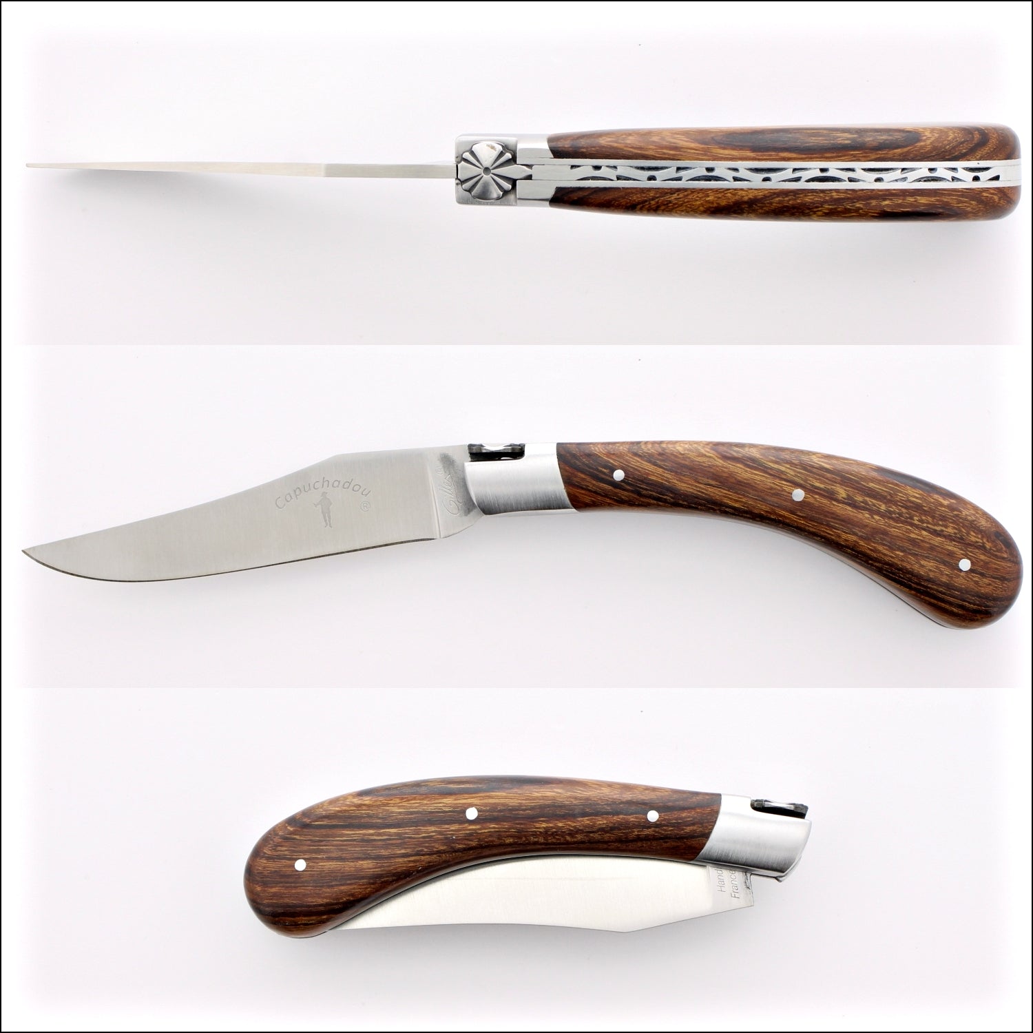 Capuchadou 12 cm Classic Folding Knife - Desert Ironwood