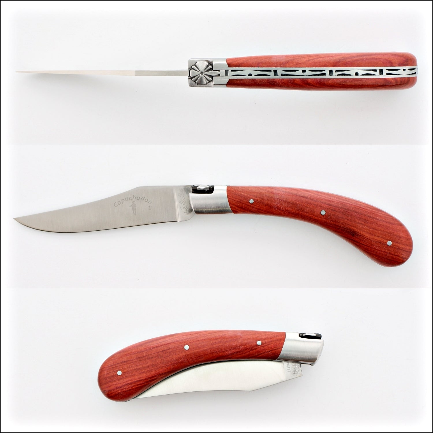 Capuchadou 12 cm Classic Folding Knife - Rosewood