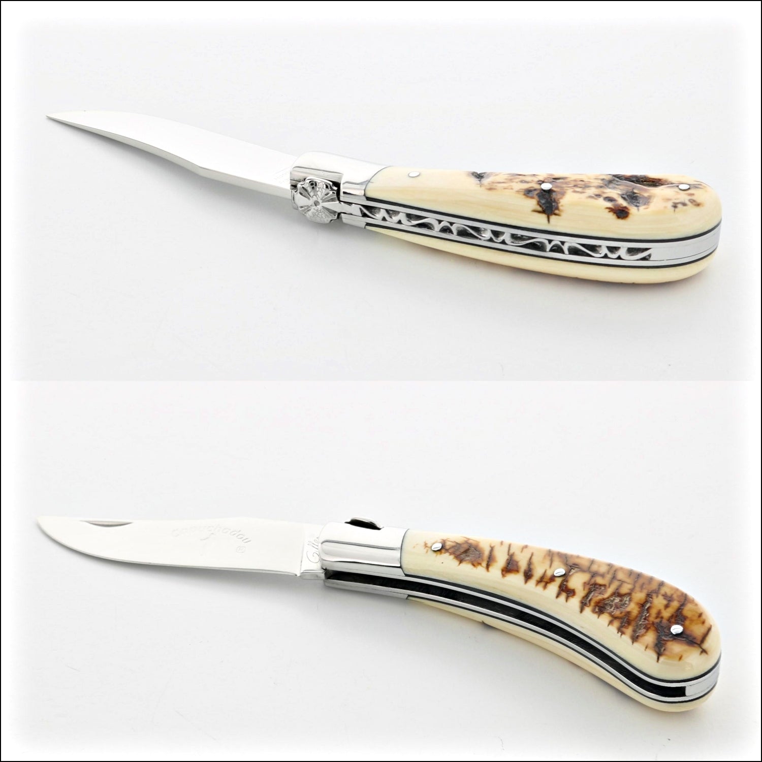 Capuchadou® 10 cm Classic Pocket Knife Mammoth Ivory