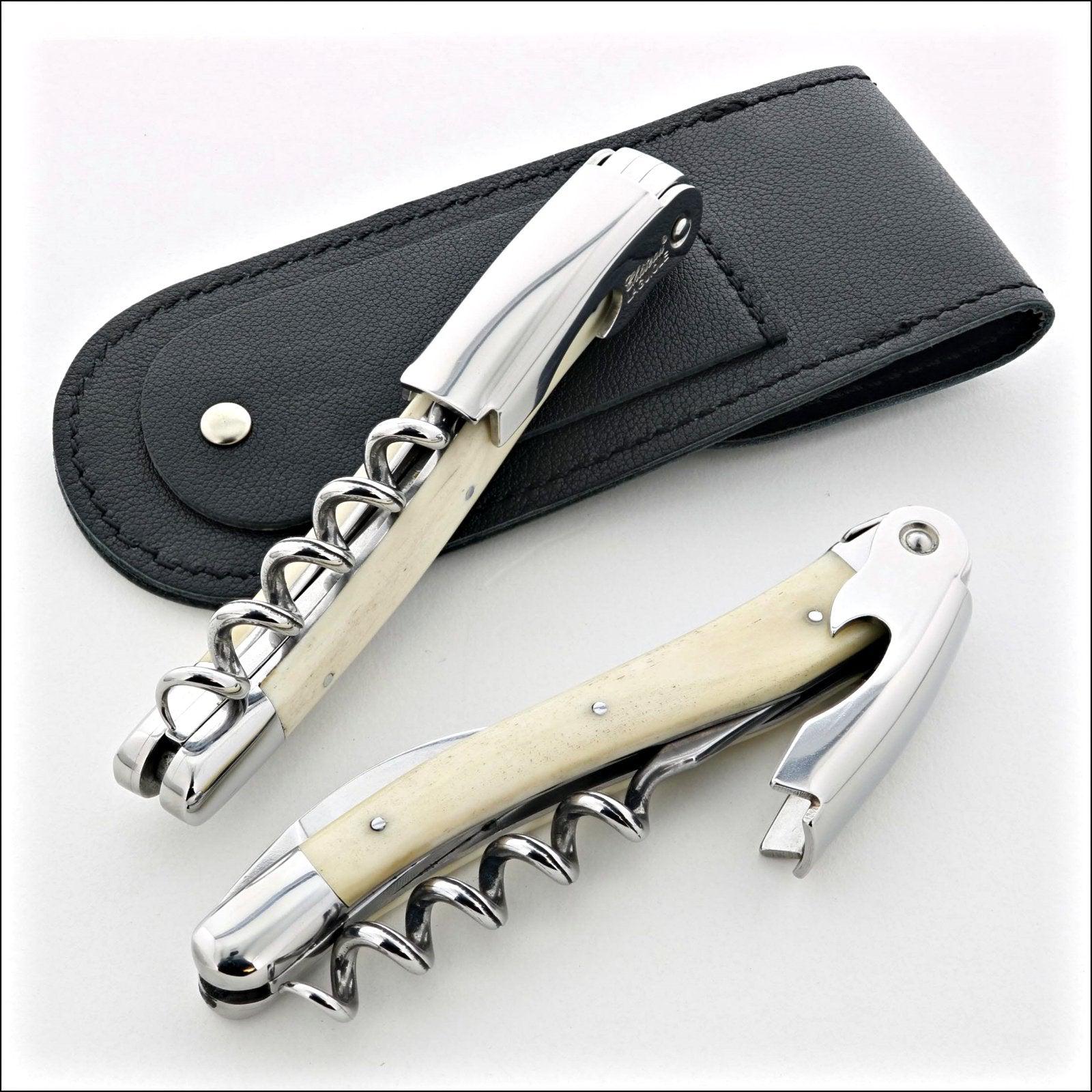 Chateau Laguiole Classic Bone Handle Corkscrew (2020 Version)