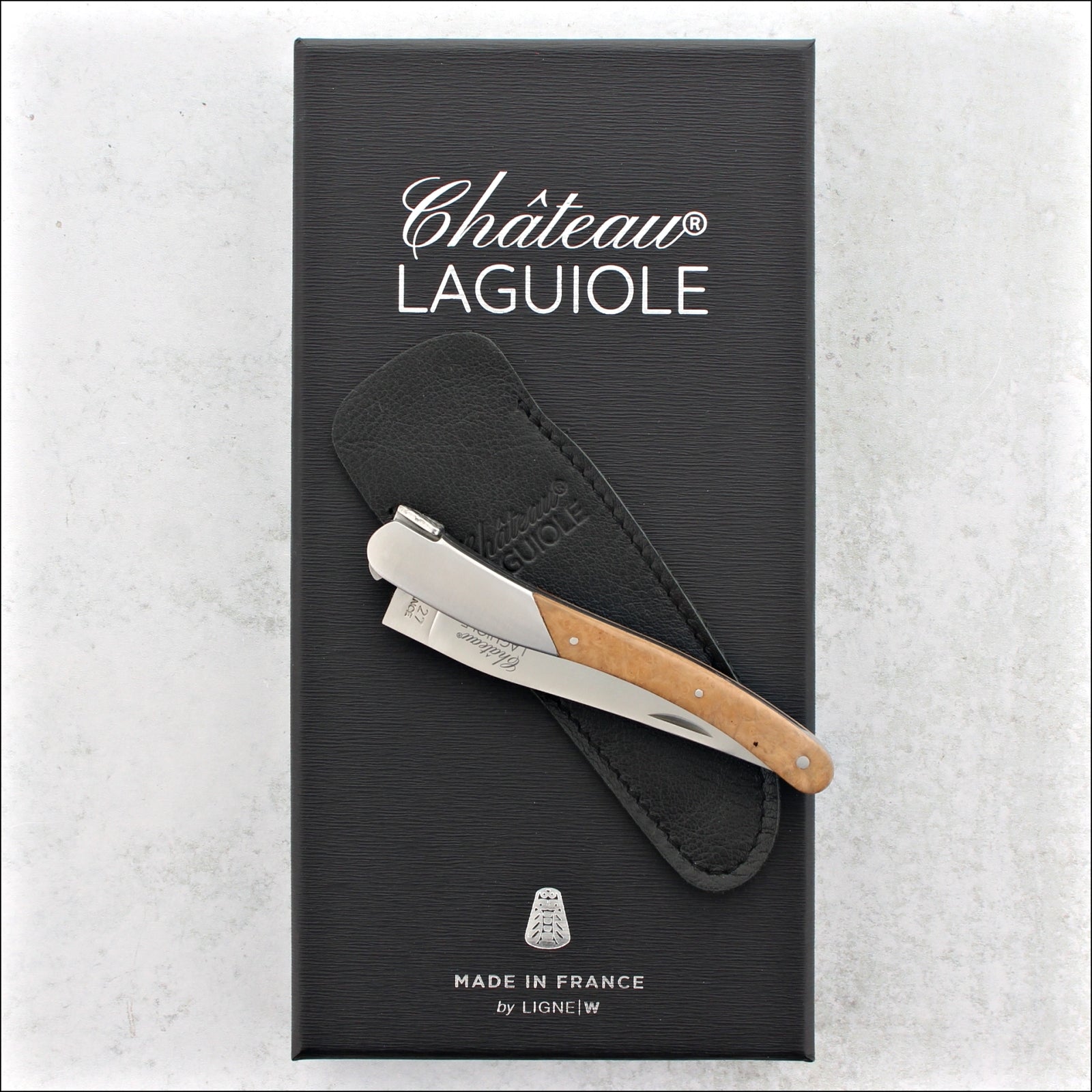 Chateau Laguiole Grand Cru Pocket Knife Briarwood