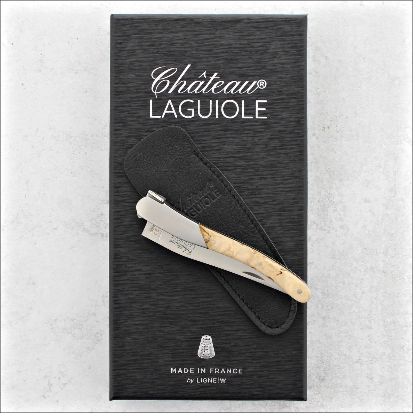 Chateau Laguiole Grand Cru Pocket Knife Karelian Birch