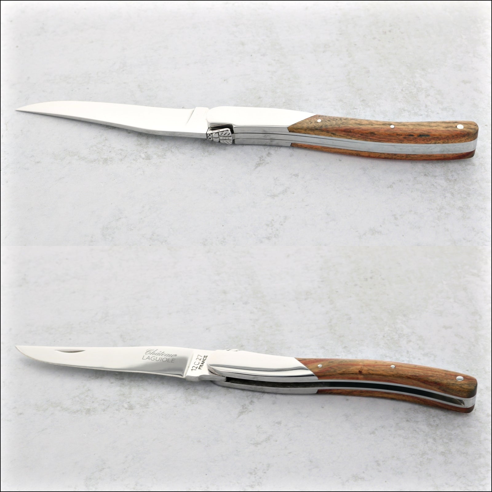 Chateau Laguiole Grand Cru Pocket Knife Rosewood