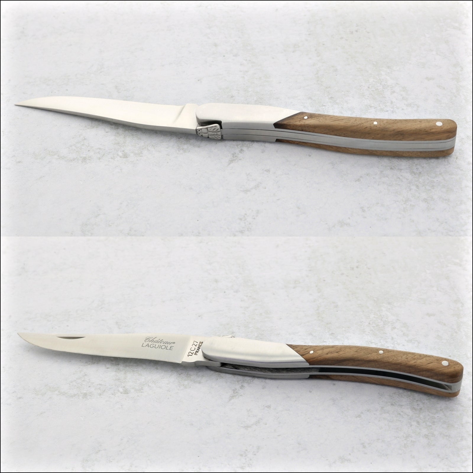 Chateau Laguiole Grand Cru Pocket Knife Walnut