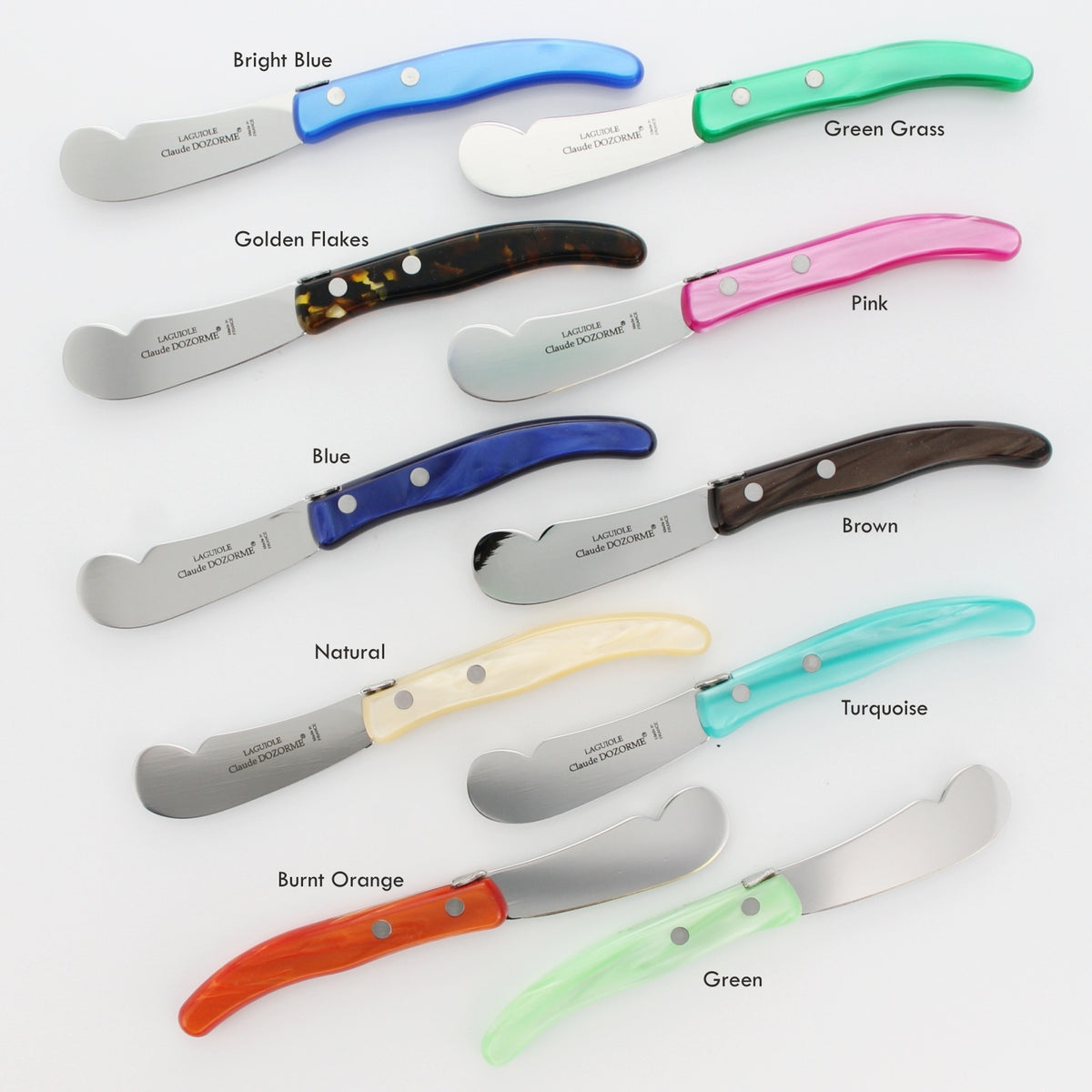 Claude Dozorme Laguiole Berlingot Spreaders