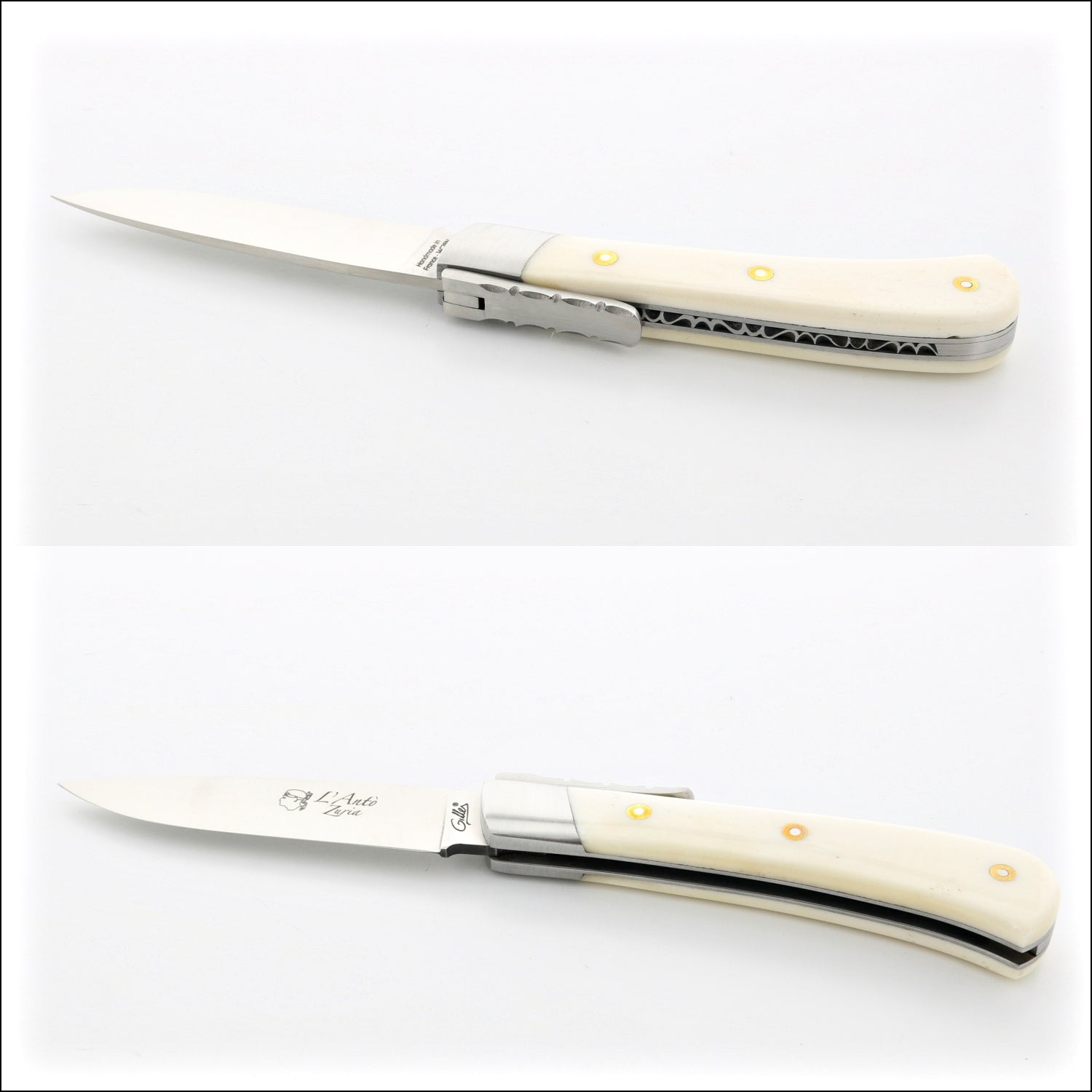 Corsican L' Antò Pocket Knife Cattle Bone