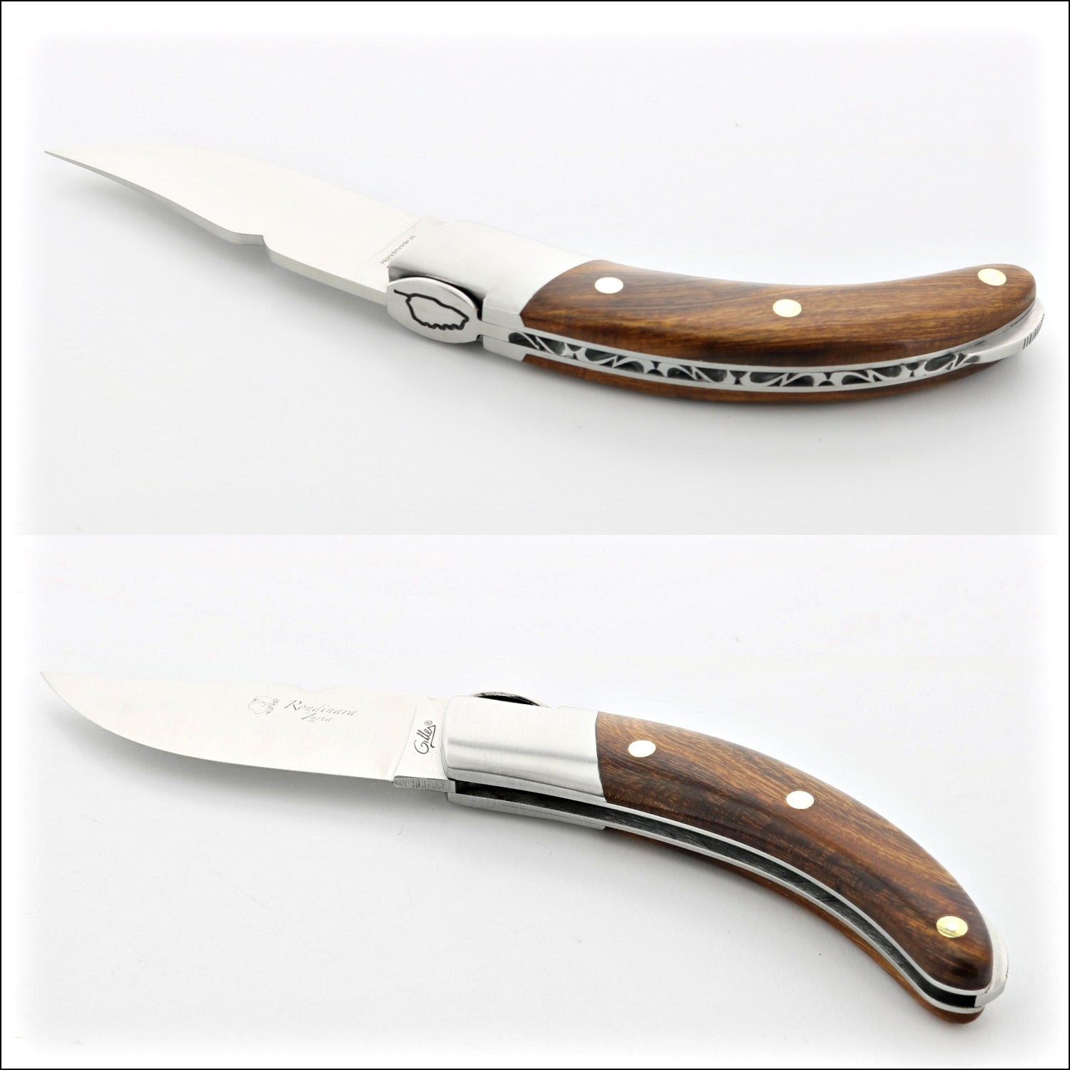 Corsican Rondinara Folding Knife - Desert Ironwood Handle