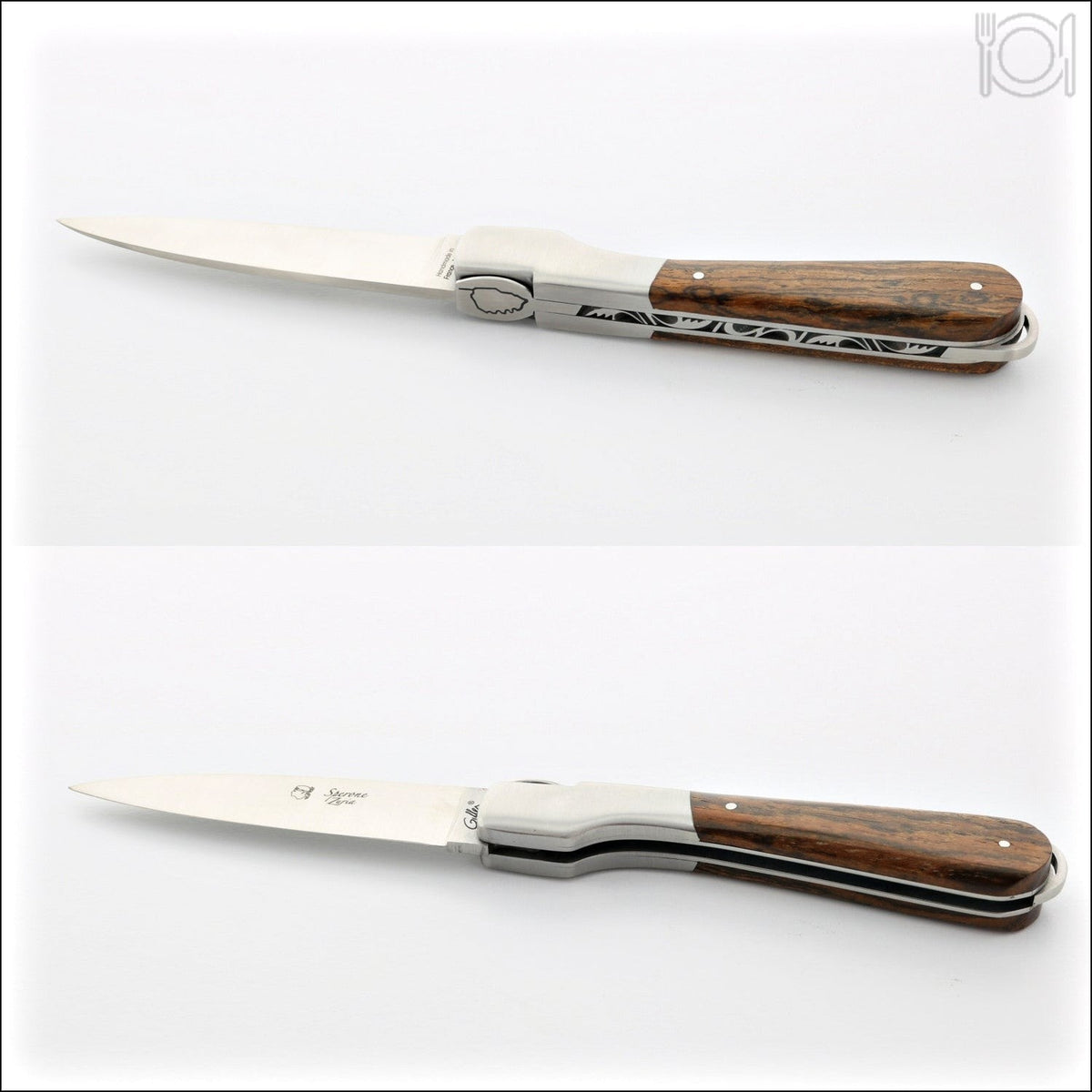 Corsican Sperone Pocket Knife Bocote